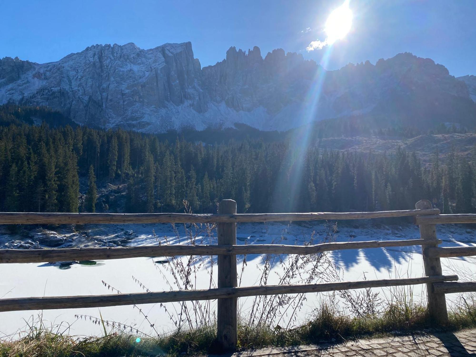 Costalungahouse Trekkingbikeski Selfcheck-In Apartment Carezza al Lago Luaran gambar